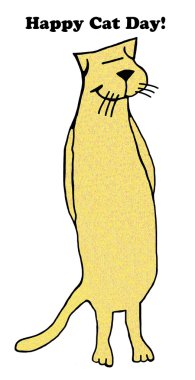 Mutlu kedi gün