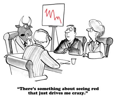 Boss Sees Red clipart