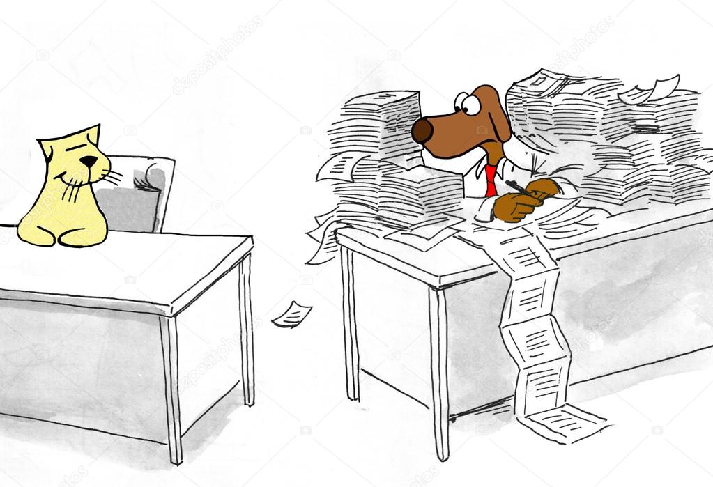 temps de travail administration - Page 2 Depositphotos_112703322-stock-photo-jealous-coworker-finished-work