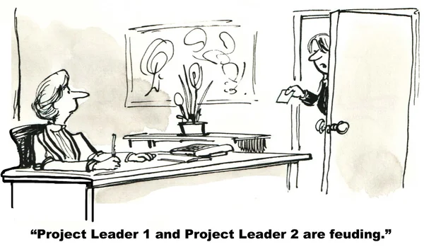 Líderes de proyectos — Foto de Stock