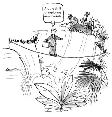 The thrill of exploring new markets