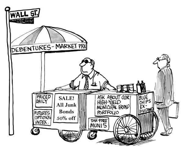 Фондовый рынок — стоковый вектор