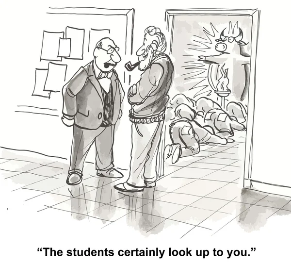 Öğrenciler öğretmen için erteleme