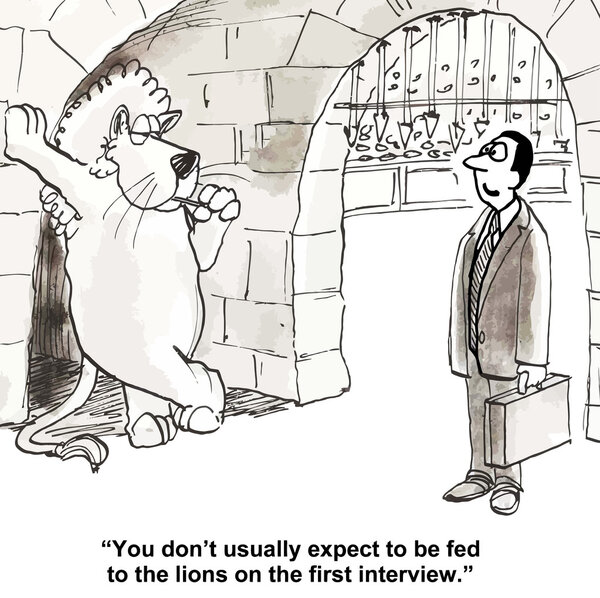 Заявителя кормят львам
