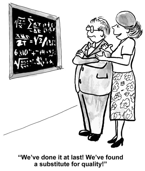 Substitute for quality