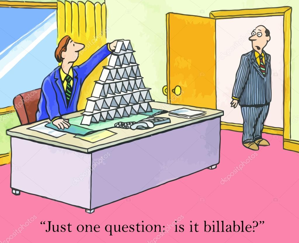 Goofing off is billable
