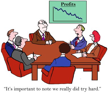 People really tried hard