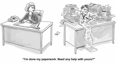 Executive kadındır çalışan ile verimli