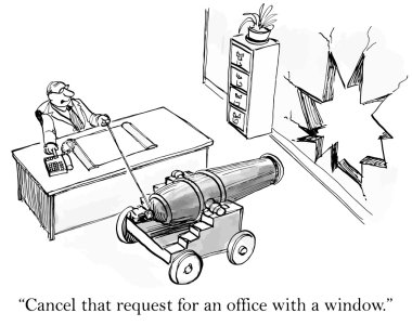 Office ile bir pencere