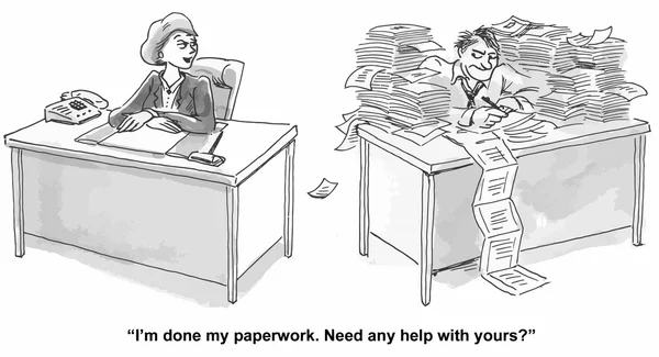 Executive kadındır çalışan ile verimli