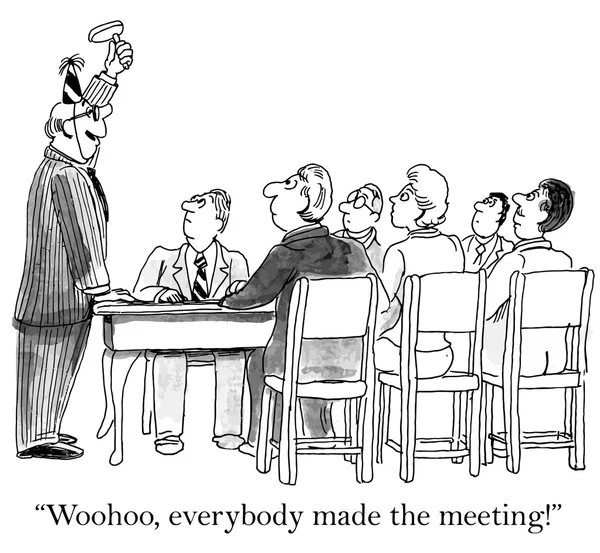 Všichni se schůzky — Stockový vektor