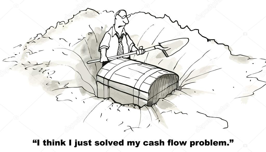 Treasure solves cash flow proble