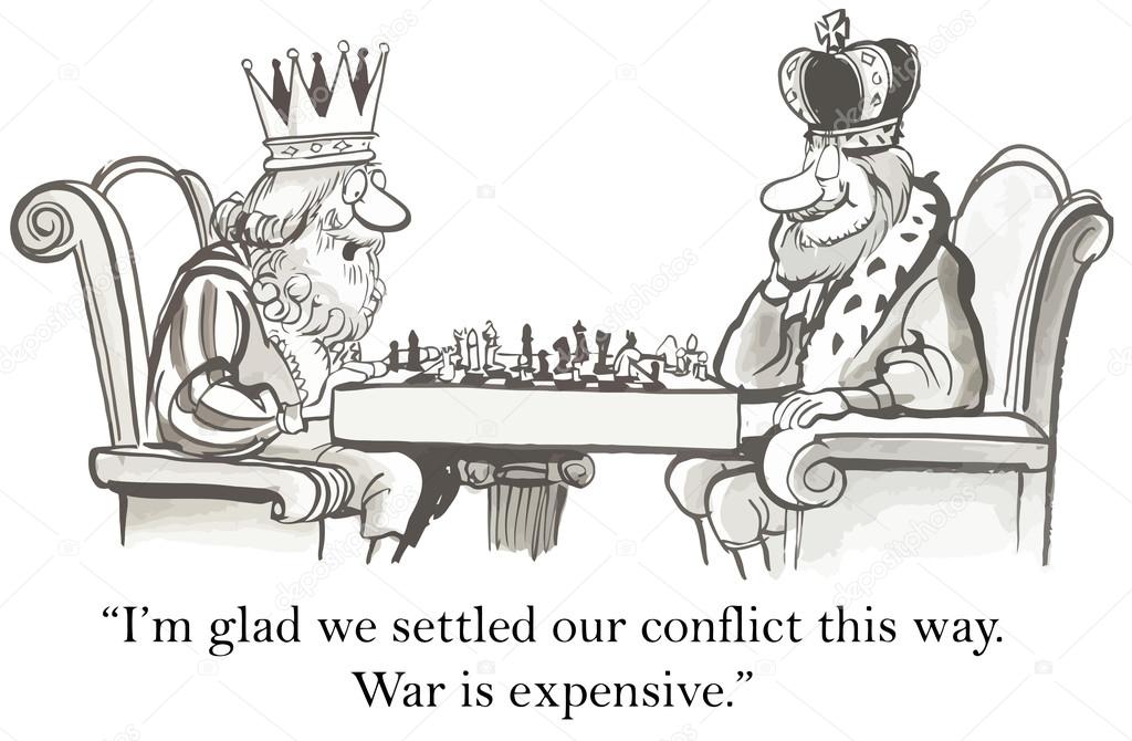 Kings do not like war