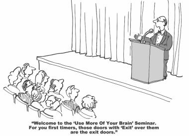 'beyninizin daha fazla kullan' Semineri.