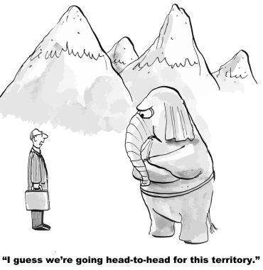 Satıcı ve satış bölgesi fil.