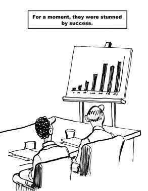 Stunned by Success clipart