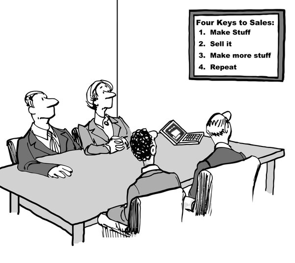 Четыре ключа к продаже
