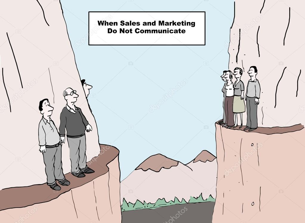 When sales and marketing do not communicate