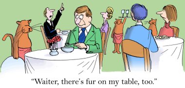 Müşteri bir tas çorba istiyor