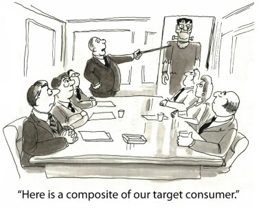 'Here is a composite of our target consumer.'