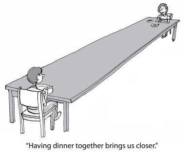 uzun masada akşam yemeği