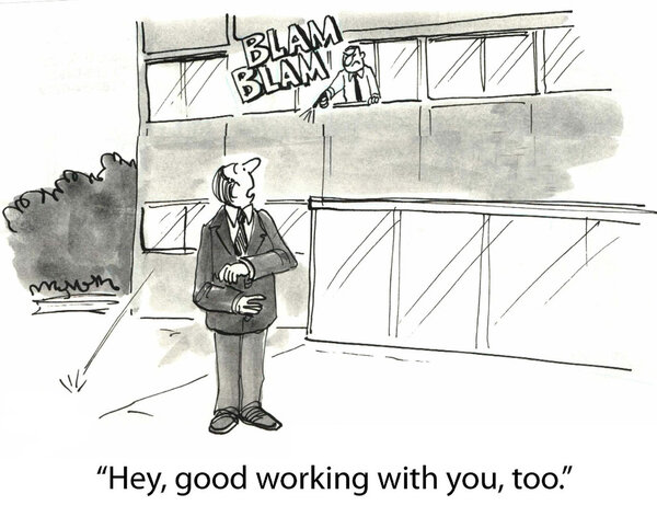 Angry man shoots from his office window