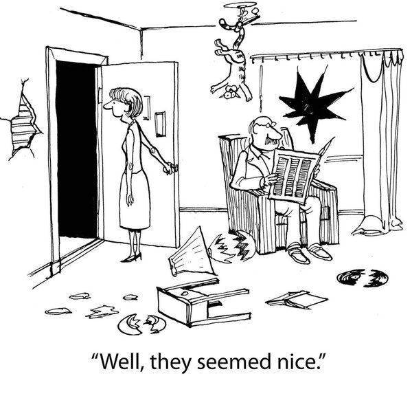 Neighbors seem nice.