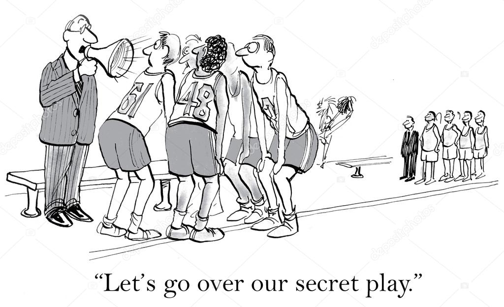 Secret play is no secret