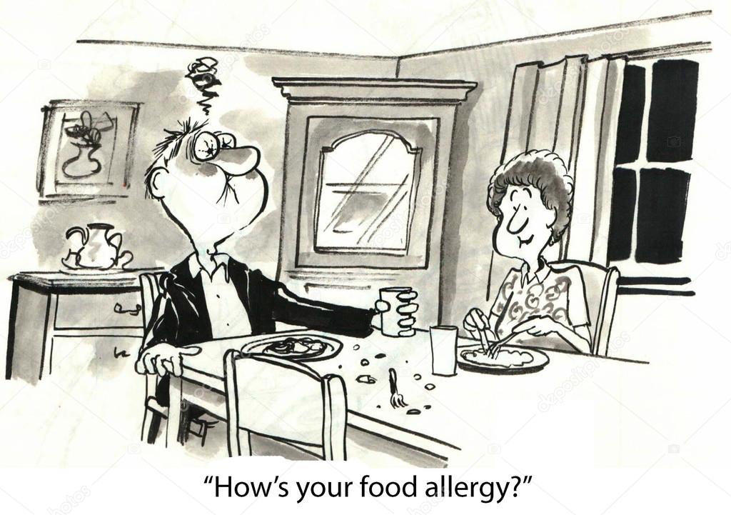 Bad food allergy