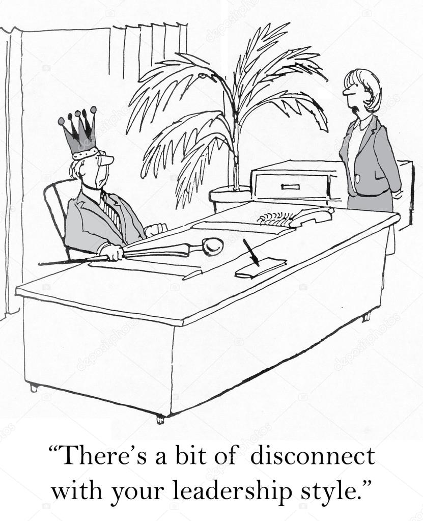 Disconnect leadership style