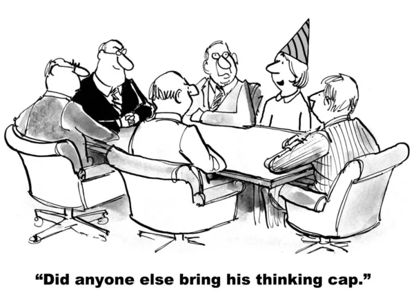 Thinking Cap — Stock Photo, Image