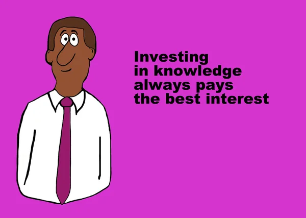 Investing in Knowledge — Stockfoto