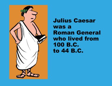 Julius Caesar clipart