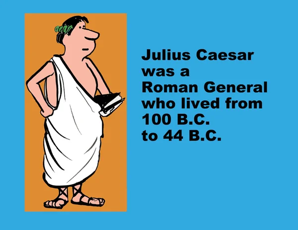 Julius caesar — Stockfoto