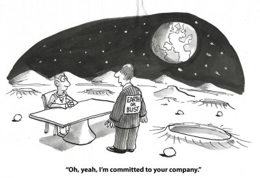 İşçi kendini Mars 'ta çalışmaya adamadı.