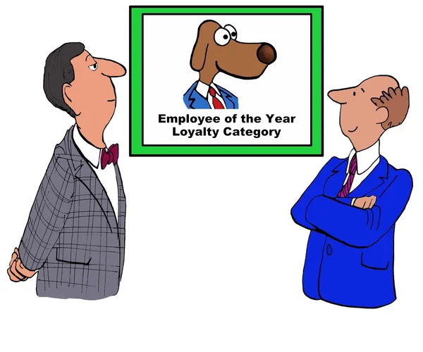 Empregado do ano — Fotografia de Stock