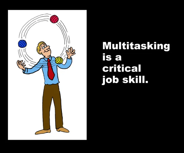 Multitasking — Stock fotografie