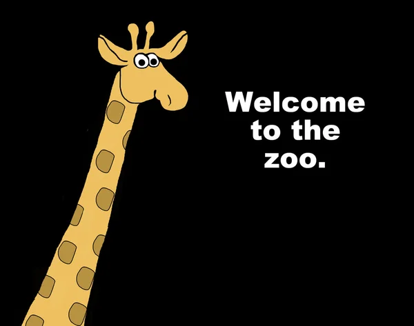 Welcome to the zoo — Stock Photo, Image