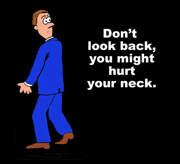 Don 't Look Back — стоковое фото