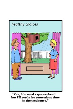 wife saying to husband