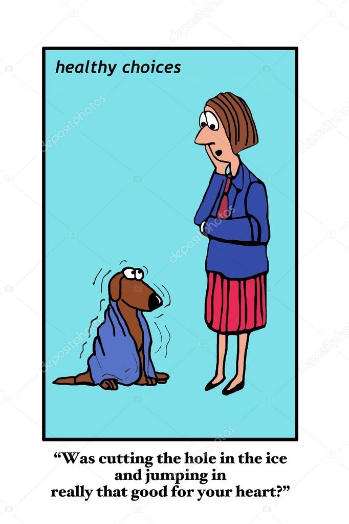 woman saying to dog