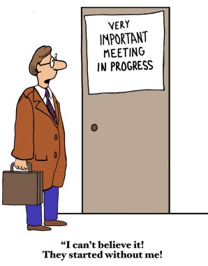 çalışan ilgili Toplantı zaten başlatıldı