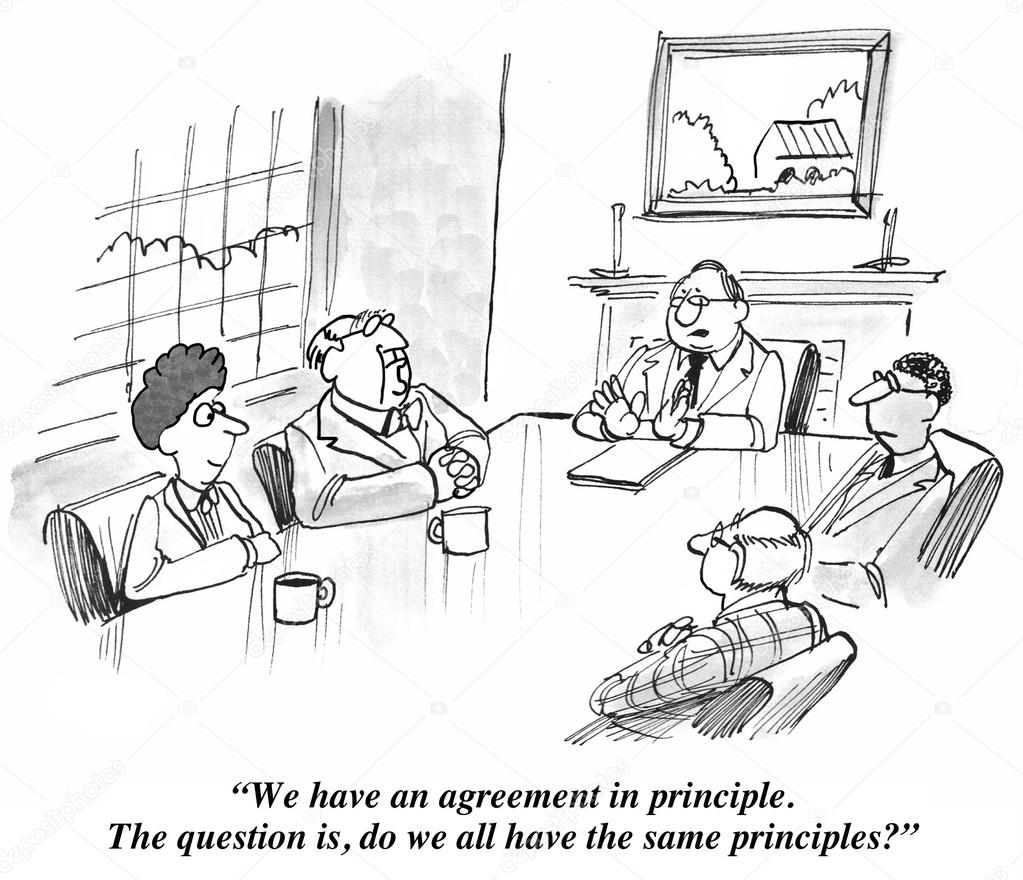 Agreement in Principle.