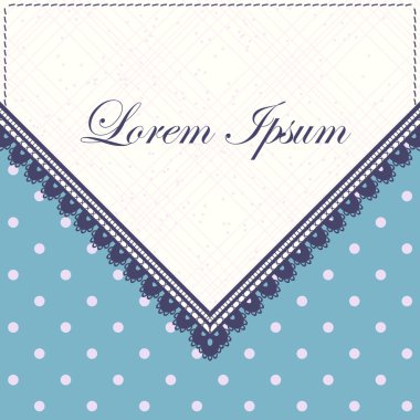 arka plan ile yama ve dantel