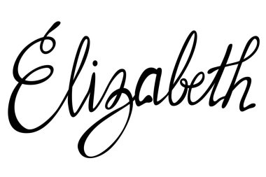 Elizabeth adı yazı