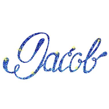 Jacob adı tinsels yazı