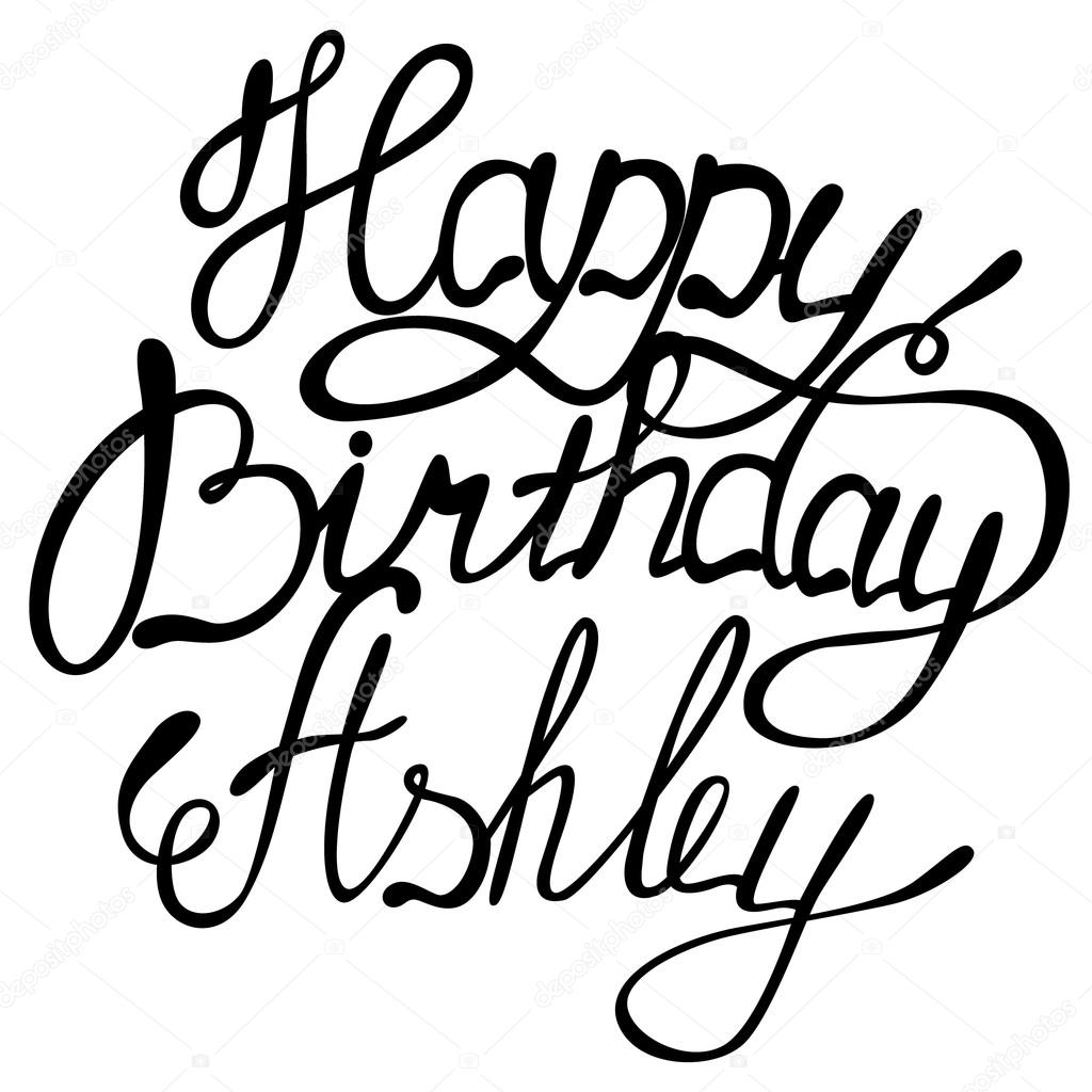 Happy birthday Ashley