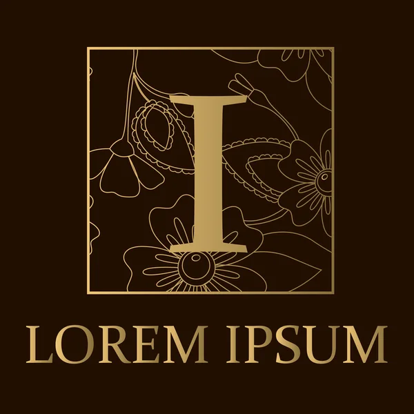 Arka plan ile ben mektup altın