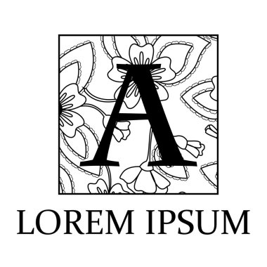 Arka plan ile bir mektup