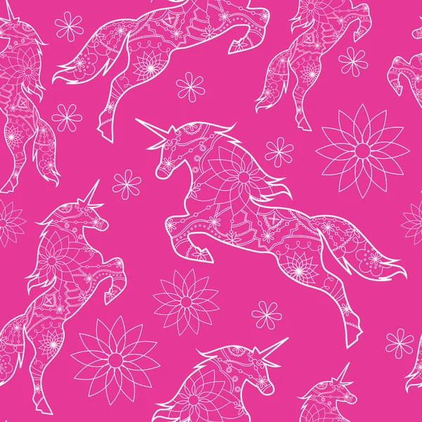 Tek boynuzlu atların kusursuz deseni